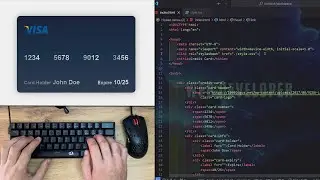 ASMR Programming - Coding Credit Card - No Talking