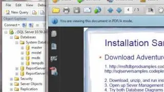 SQL Server 2008: 04 Sample Databases (Adventureworks)