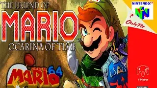 The legend of Mario ocarina of time  + download