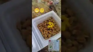 First time trying Japanese natto.