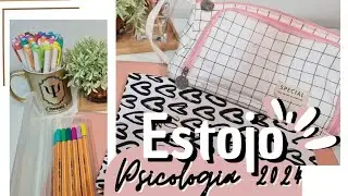 O que vou levo no Estojo para Faculdade | Psicologia 8° semestre