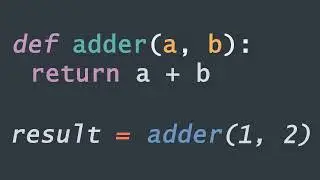 Animated Python Return Example