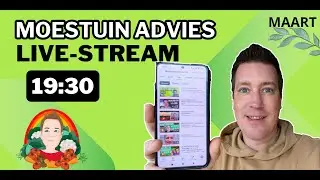 MOESTUIN LIVE MAART | Moestuin advies live stream | Stel live al je moestuin vragen