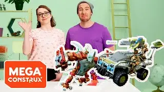 FORGEHOG VS. BANISHED GOLIATH *JUMP STUNT* | Build Beyond Challenges: Halo | Mega Construx