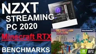 BUDGET NZXT STREAMING PC Ray Tracing Minecraft RTX 2070 Super