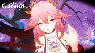 Yae Guuji full gameplay leak! |Genshin Impact