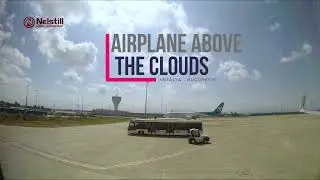 RELAX VIDEO ✈ Airplane Above the Clouds