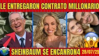 MONDAY BREAK! SHEINBAUM IS FURIOUS! MILLION-DOLLAR CONTRACTS AWARDED TO SALINAS. BETRAYAL IN THE 4T