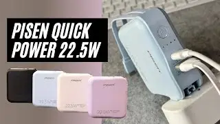 Sạc dự phòng siêu khủng 10000 mAh Pisen Quick power box 22.5W - LS-DY236