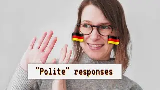 How to give polite responses to insults in German 🤬 🇩🇪
