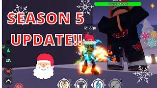 Season 5 update spirit shards Roblox anime fighting simulator *2022* Best guide