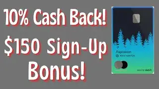 10% CASH BACK! Aspiration Card Review