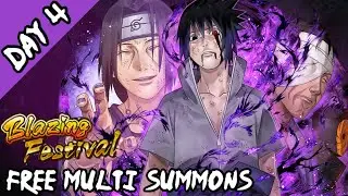 Another Day Another Shaft《Free Multi Summons Day #04》| Naruto Ultimate Ninja Blazing