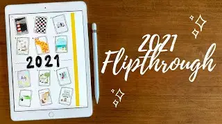 2021 Digital Bullet Journal Flipthrough