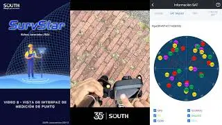 Tutorial SurvStar - Video 8 - Vista de interfaz de medición de puntos
