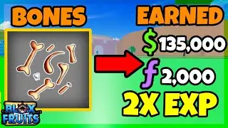 Spending 1000 Bones in 2 Minutes! | Blox Fruits