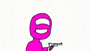 Among us - meet the pink (знакомьтесь розовый) meet the team