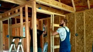 Tiny House Framing, Plumbing/Electric, and Drywall