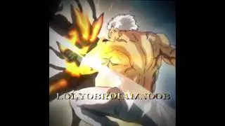 Garou vs Bang! #edit #onepunchman