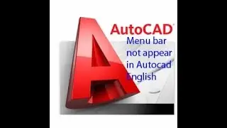 Menubar not appear in autocad