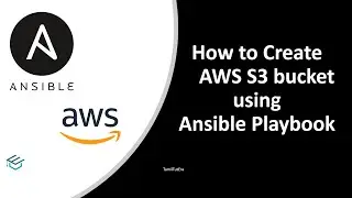 Ansible in Tamil 57  how to create AWS S3 Bucket using Ansible Playbook  with English subtitles