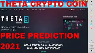 Theta Crypto Coin Price Prediction 2021 Theta Token Price Prediction Coinbase Listing $5 Bucks 2021