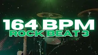 164 BPM - Rock Drum Beat - Loop 3