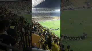 Fenerbahçe-Alanya Takım Taraftarın Büyük Çoşkusuyla Sahaya Çıkar... #fenerbahçe