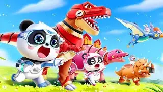 BabyBus baby panda first time at the supermarket #babybus #kidsgames #babyshark