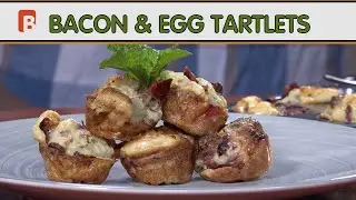 BACON & EGG TARTLETS | HEAVENLY TREAT | BREAKFAST | FOODIES CLUB
