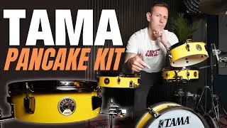 Tama Club Jam Pancake Drum Kit Review (Studio Demo)
