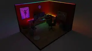 3D Blender Room Project