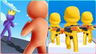 Giant Rush Vs Count Master 3D🍒🍅🍓Max New Mobile Gameplay K1T