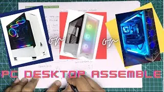 Part1: PC desktop assemble - List ng mga parts