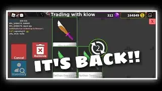 Trading Is Back!!..||🔪 Survive the killer Roblox