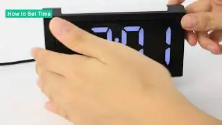 The Latest Video of ANJANK Night Light Alarm Clock Adjustable Volume