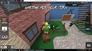 Playing Murder Mystery in Roblox (Part 13) and crafting Rare knife