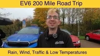 The Joy of EV6 - Rain Soaked Real World 200 Mile Road Trip from Scotland to England & Back