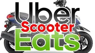 Uber Scooter Eats Delivery - Trying uber eats on my scooter 