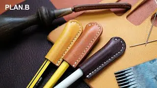 Making a Handmade Leather Pencil Cap - Leather Craft, PDF