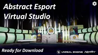 VIRTUAL PRODUCTION - ESPORT VIRTUAL STUDIO FOR AXIMMETRY & UNREAL ENGINE