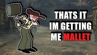 Bloodborne, but I only level STRENGTH! (also BIG HAMMER)