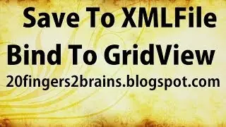 Asp.net C# Insert Read data in xml file and bind populate in Gridview from xml file