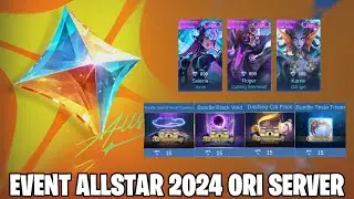 MARI BAHAS EVENT ALLSTAR 2024 - BISA FARMING BANYAK SKIN GRATIS NIH! MOBILE LEGENDS