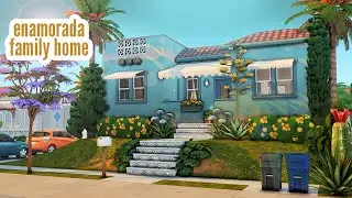 enamorada family home \\ The Sims 4 CC speed build