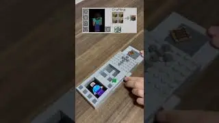 Crafting Minecraft Crafting Table BUT Lego! 