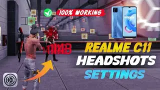 Realme C11 Free Fire Headshots Settings || DPI Senctivity Settings || After Update 2023