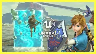 How to Make the CRYONIS RUNE in UE4 | Legend of Zelda in UE4 #14