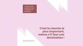 S2-J2 : C'est le chemin le plus important, même s'il faut une destination !