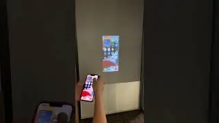 Tutorial on syncing your phone and projector screen.#projector #hy300 #hy300pro #tutorial #factory